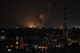 Israeli warplanes attack Gaza