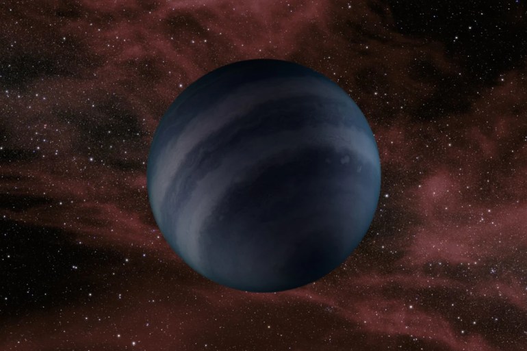 This visualization depicts a dark brown dwarf, which might resemble a black dwarf. (Image credit: NASA/JPL-Caltech)