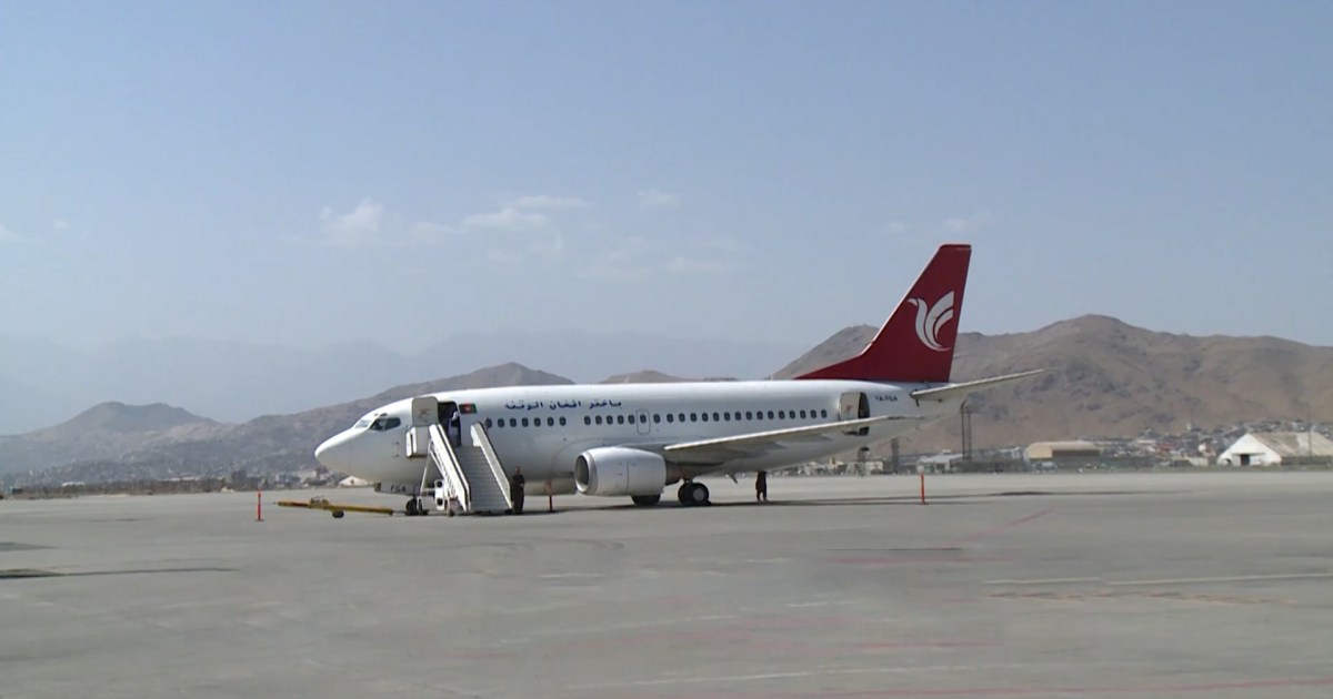 بعد نجاح جهود الخبراء القطريين.. مطار كابل يبدأ بتسيير رحلات داخلية