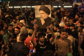 Shia cleric Sadr’s party leads Iraq parliamentary elections