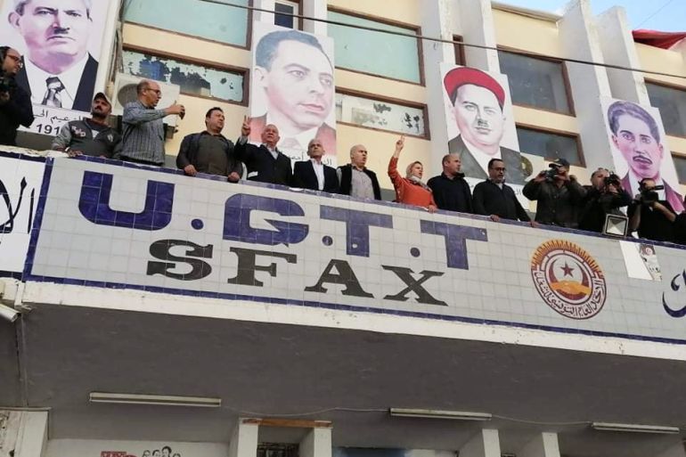اضراب القطاع الخاص في صفاقس بتونس