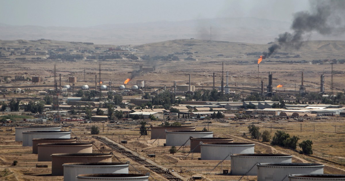 قوة كردية تسيطر على آبار نفط تابعة للحكومة العراقية