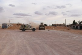 افتتاح طريق الجفرة أبوقرين الذي يربط بين الشرق والغرب والجنوب في ليبيا