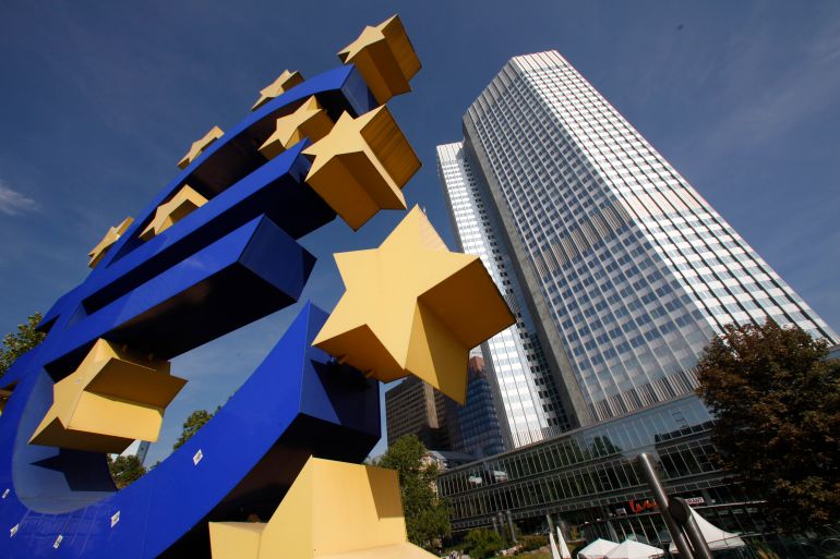 أبقى البنك المركزي الأوروبي أسعار الفائدة ثابتة.