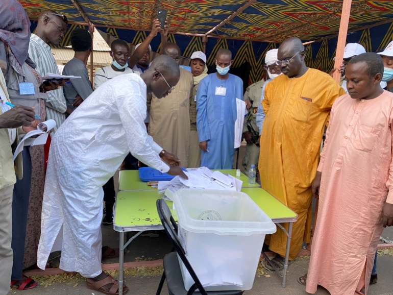 Presidential election in N'Djamena