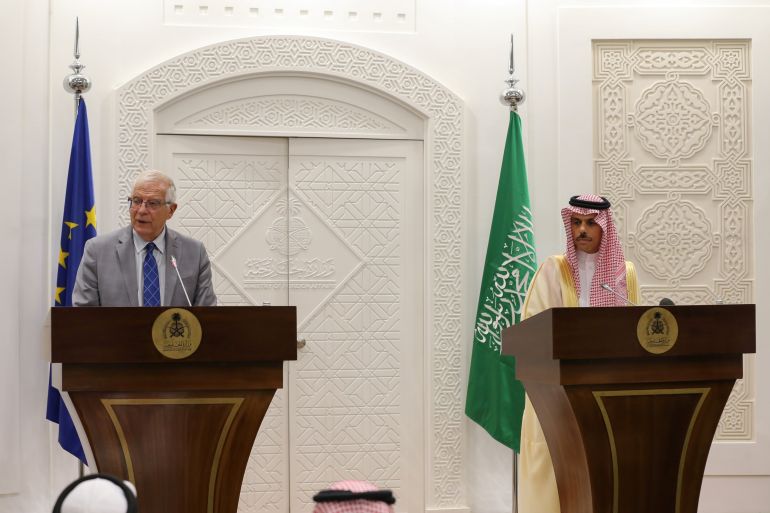 EU foreign policy chief Borrell visits Saudi Arabia