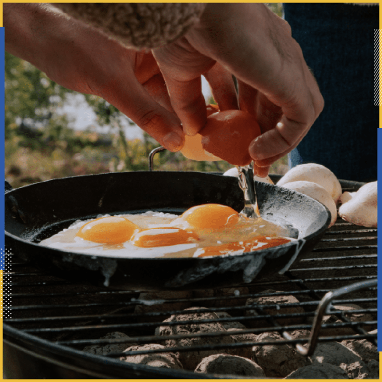 بيض مقلي