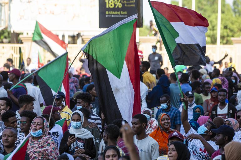 Hundreds rally in Sudan to protest military takeover​​​​​​​