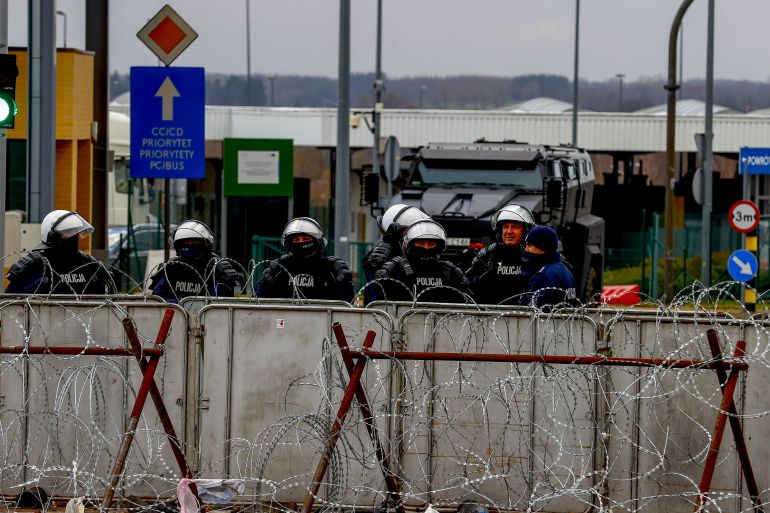 Migrant camps cleared at Poland-Belarus border