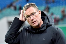 DFB Cup - Third Round - RB Leipzig v VfL Wolfsburg Soccer Football - DFB Cup - Third Round - RB Leipzig v VfL Wolfsburg - Red Bull Arena, Leipzig, Germany - February 6, 2019 RB Leipzig coach Ralf Rangnick before the match REUTERS/Matthias Rietschel DFB regulations prohibit any use of photographs as image sequences and/or quasi-video