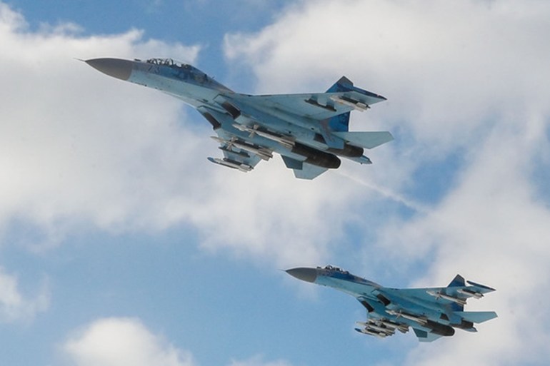 مقاتلات روسية تمنع طائرات الناتو من الاقتراب من الحدود مع أوكرانيا