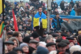 أكثر من نصف الأوكرانيي مستعدون لمقاومة روسيا عسكريا ومدنيا بحسب استطلاع رأي