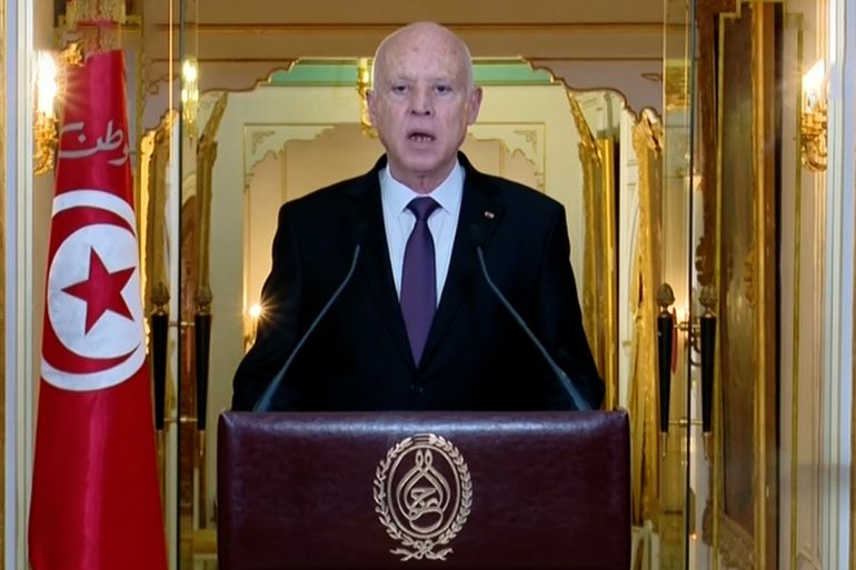 خطاب الرئيس التونسي