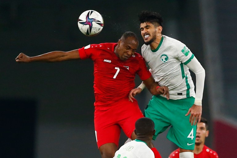 السعودية وفلسطين العرب مباراة كاس نتيجة مباراة