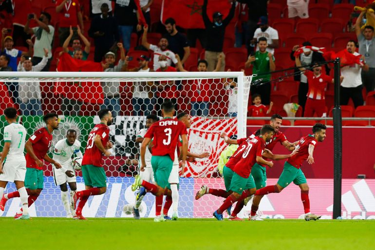 Arab Cup - Group C - Morocco v Saudi Arabia