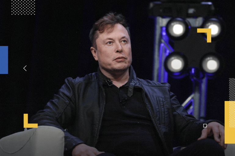 Elon Musk attends SATELLITE 2020 conference- - WASHINGTON DC, USA - MARCH 9: Elon Musk, Founder and Chief Engineer of SpaceX, speaks during the Satellite 2020 Conference in Washington, DC, United States on March 9, 2020.
