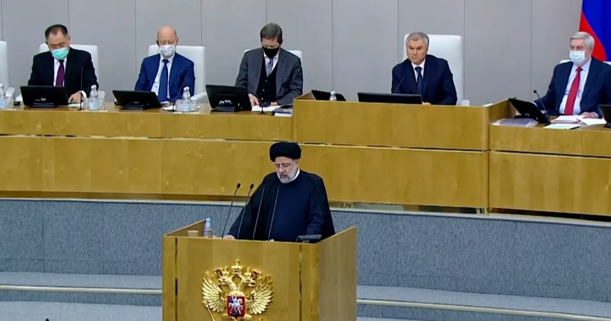 في كلمته أمام البرلمان الروسي.. الرئيس الإيراني: العقوبات الاقتصادية شكل جديد للهيمنة
