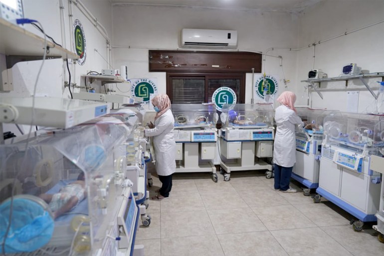 جائحة كورونا، العلاج في مستشفى الزراعة بإدلب المصدر: الجزيرة