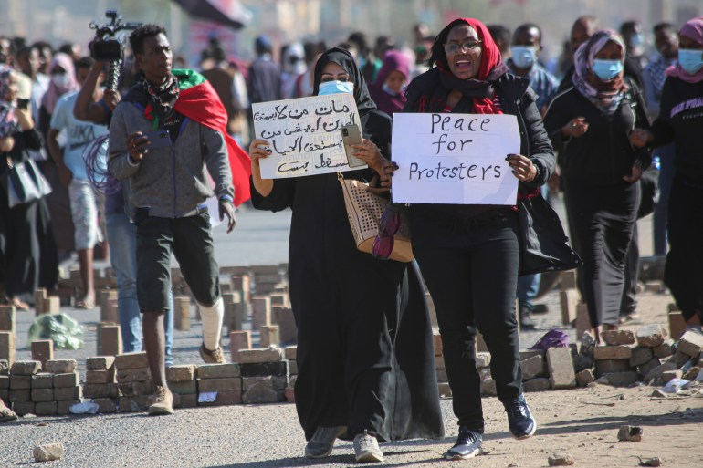 Anti-military protests continue in Sudan