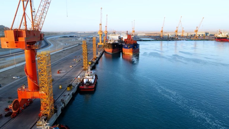 افتتاح ميناء الدقم بسلطنة عمان - المصدر: ميناء الدقم