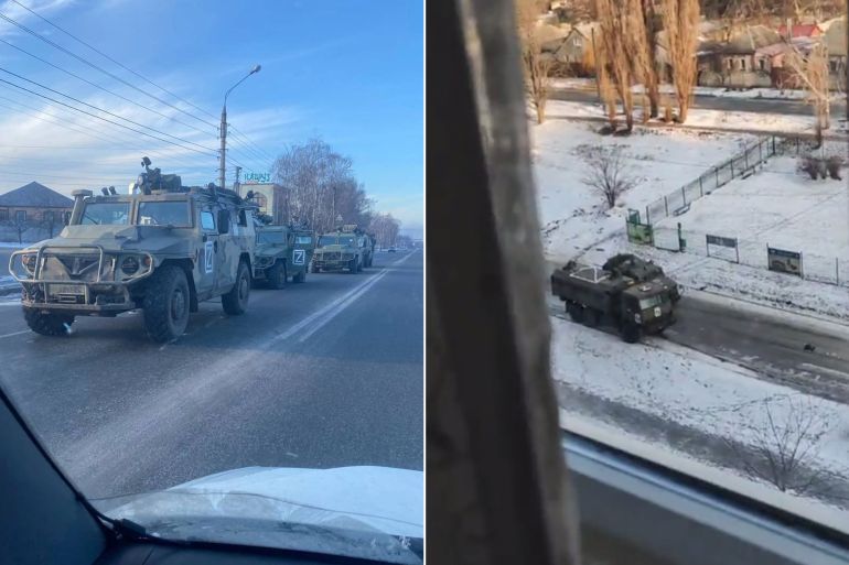 Russian forces entered the city of Kharkiv