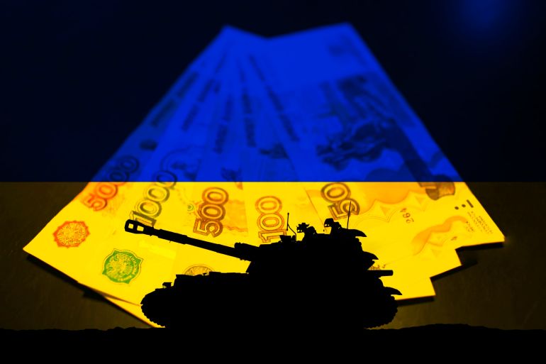 الروبيل الروسي والحرب الأوكرانية غيتي
