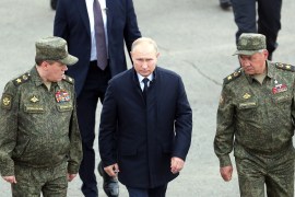 Putin, Rusya ve Belarus ortak askeri tatbikatı Zapad-2021’i poligonda takip etti