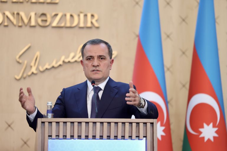 Cavusoglu-Bayramov press conference in Baku