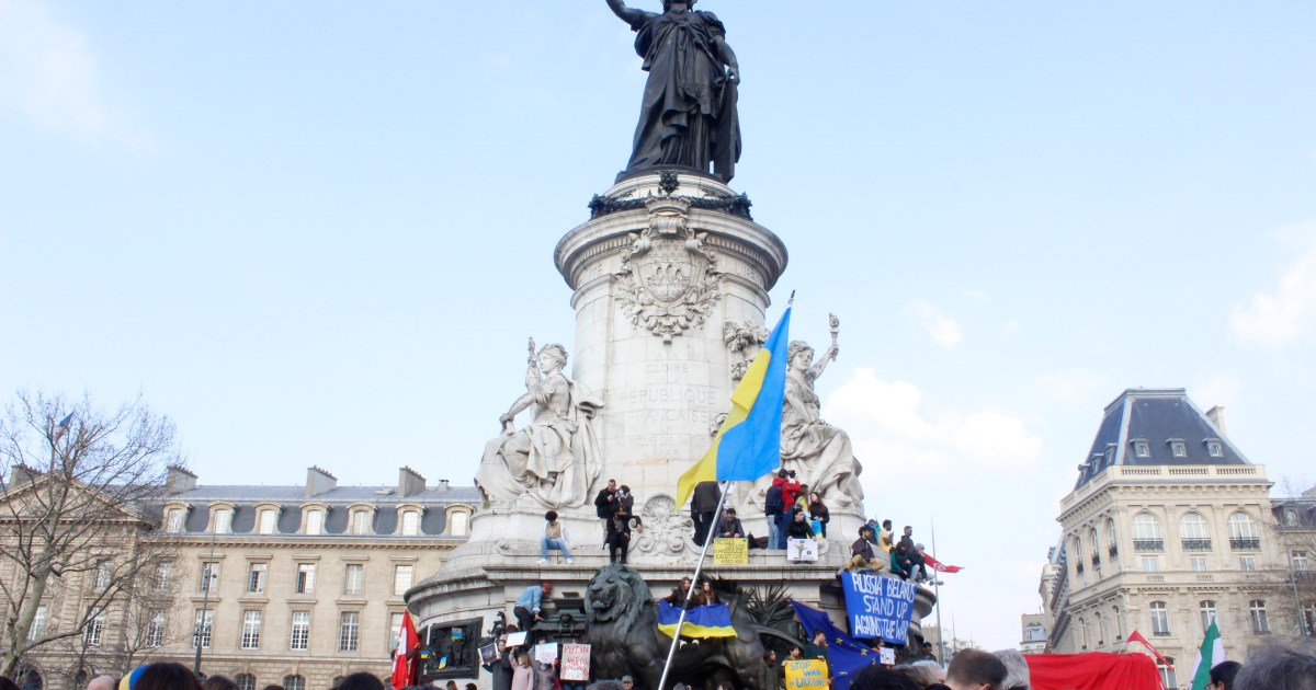 Des manifestations de masse dans le monde entier condamnent la guerre de la Russie en Ukraine |  nouvelles politiques