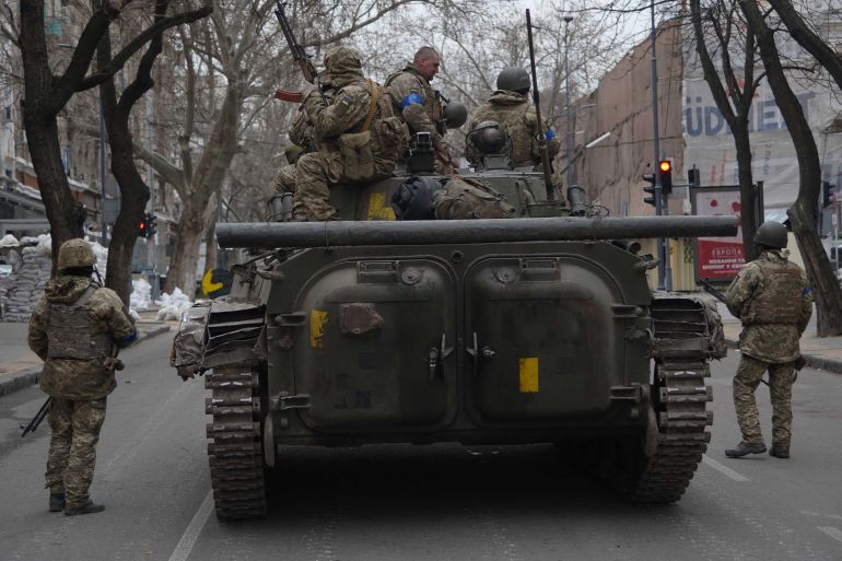 Ukrainian cities under Russian attack