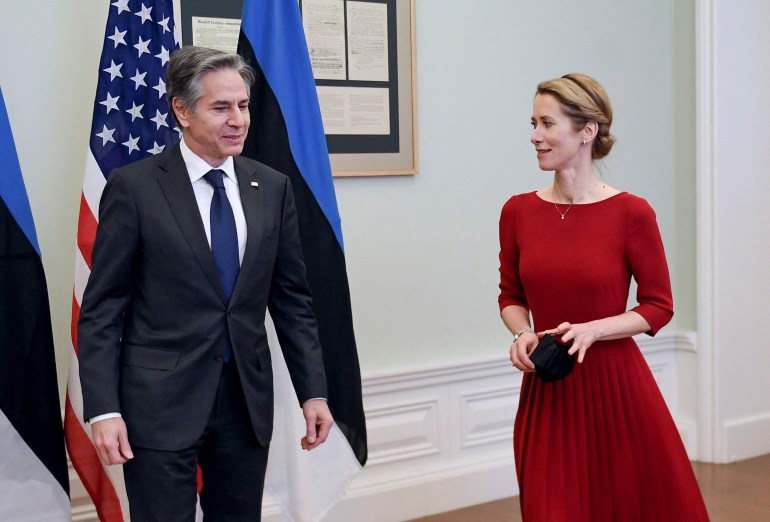 U.S. Secretary of State Antony Blinken visits Tallinn