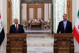 وزير الخارجية العراقي (يسار): الحوار بين السعودية وإيران لا يزال في إطار الأجهزة الأمنية (الفرنسية)