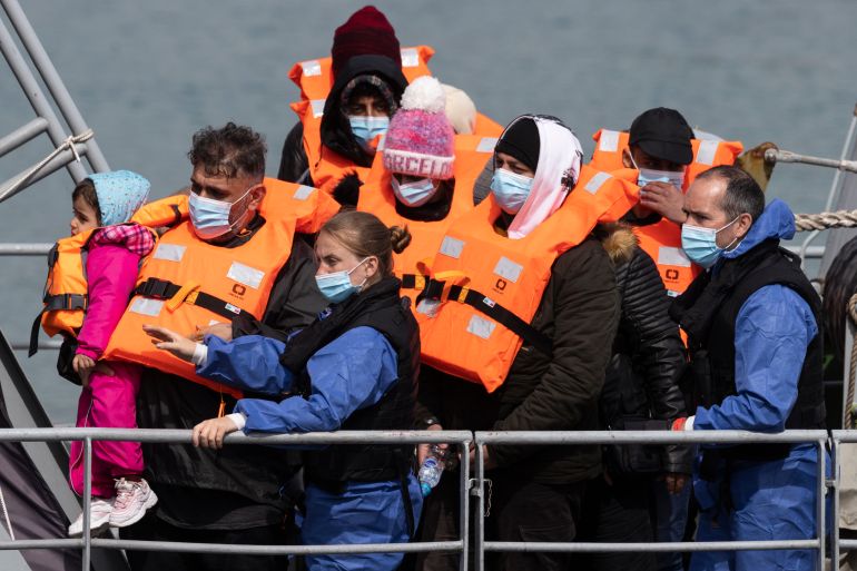 Migrants Continue To Arrive At Kent Shores From France