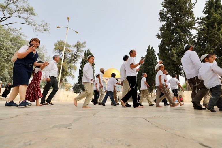 Raid on Al-Aqsa Mosque Compound by fanatic Jews
