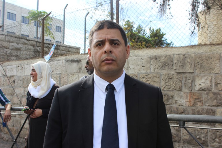 4- فلسطين، القدس، (الجزيرة نت) محامي الأسير أ؛مد مناصرة خالد زبارقة