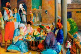 التاريخ الإسلامي - تراث - موائد الصائمين