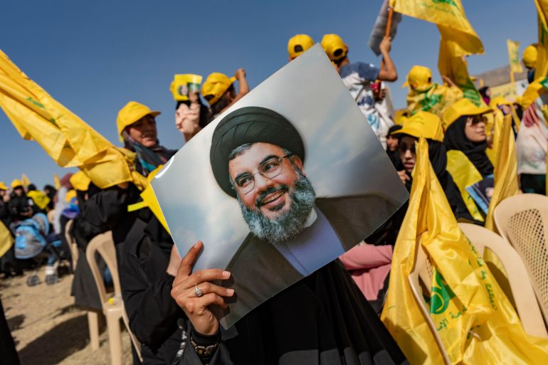Hezbollah Political Party Rally Ahead Of Lebanon's Elections