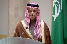 Minister of Foreign Affairs of Saudi Arabia Faisal bin Farhan Al-Saud in Zagreb