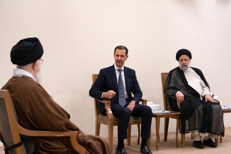 من زيارة بشار الأسد لإيران