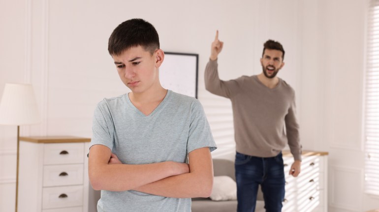 2132024595 Category ShutterStock, Shutter Stock, People File Type jpg Picture Size 3688 x 2062 Description Father scolding his son at home. Teenager problems Keywords ShutterStock, Shutter Stock, parent, frustrated, caucasian, dad, suffering, sadness, teenage, discussion, ignoring, anger, space, scolding, son, stressed, text, strict, furious, dysfunctional, shouting, angry, unhappy, background, adolescent, arms, adult, crossed, male, conflict, problems, upset, father, talking, boy, sad, indoors, copy, man, relationship, teenager, stress, living, emotional, portrait, teen, people, room, home, quarrel, stressful, family