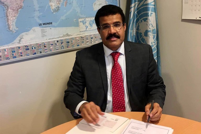 د محمد جميح السفير اليمني لدى منظمة اليونسكو