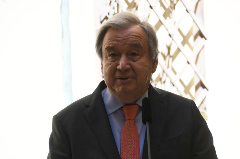 Antonio Guterres in Sweden