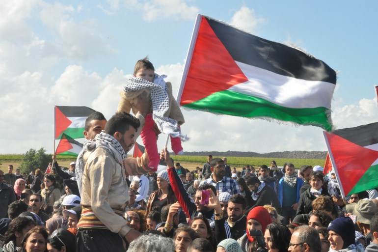 الهوس الإسرائيلي من العلم الفلسطيني بسبب تنامي الوعي لوحدة كل الشعب الفلسطيني