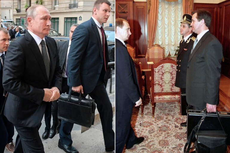 Man who carried Vladimir Putin's nuclear