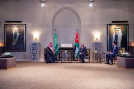 Saudi Crown Prince Mohammed bin Salman visits Jordan