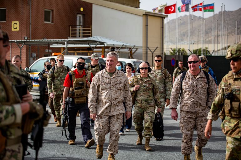 Commander of U.S. Central Command visits Afghanistan