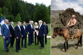 بوتين على الحصان