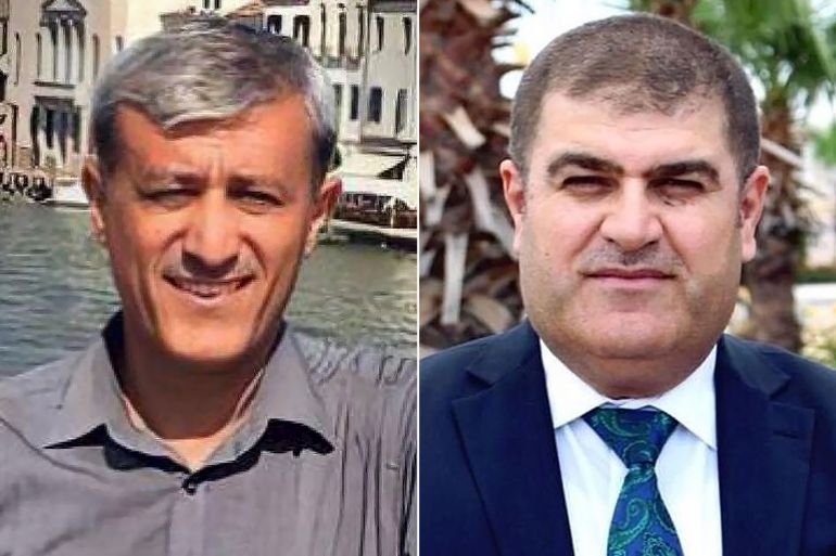 الأستاذان الجامعيان الذي قتلهما طالب مفصول في كردستان العراق/ مواقع التواصل