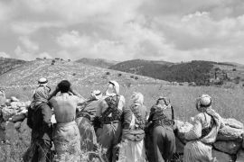 2-مجموعة من المناضلين في الجيوش العربية عام 1948 في القدس(وكالة اسوشيتدبرس)