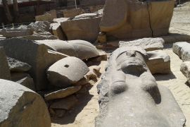 (تصوير خاص ـ آثار مصرية في مدينة الأقصر ـ مصر ـ أرشيف)